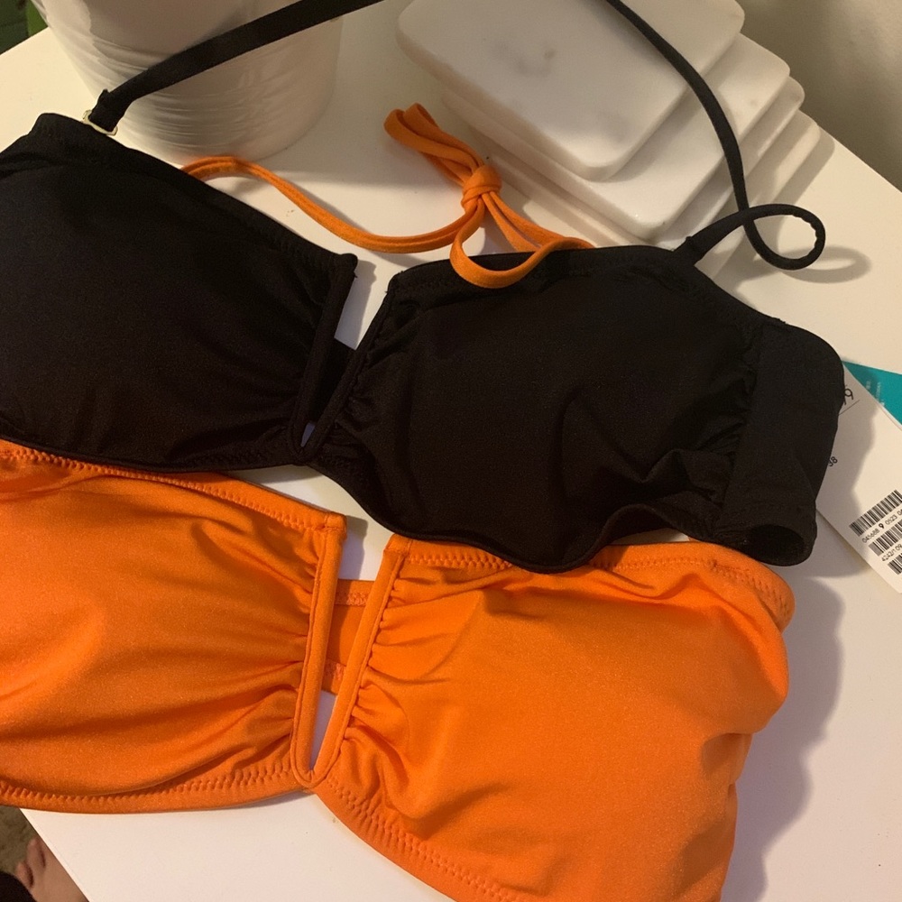 Swim top bandeaus TWO (bundle)